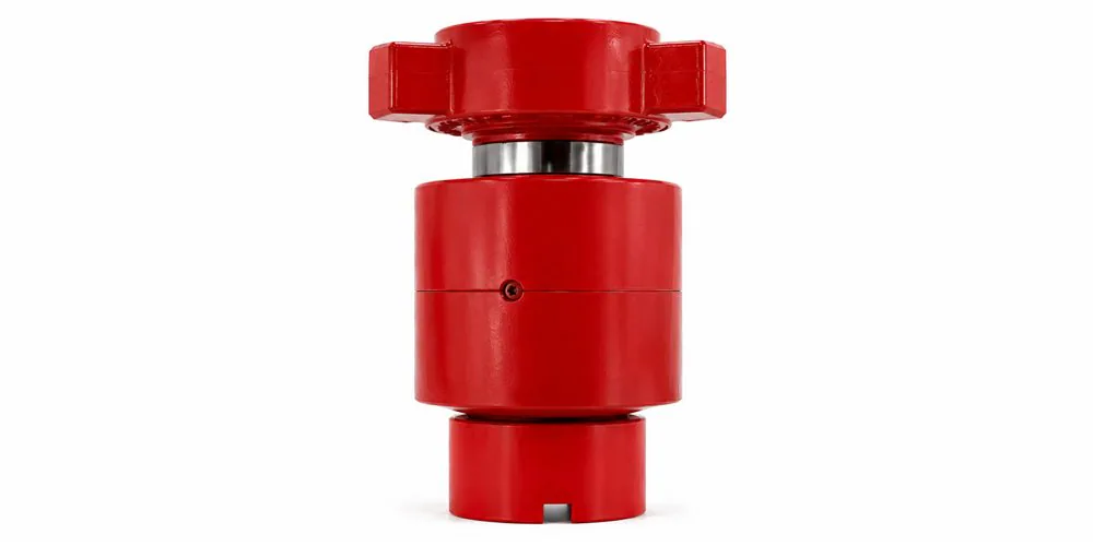Cactus Flow Control flapper check valve on a white background
