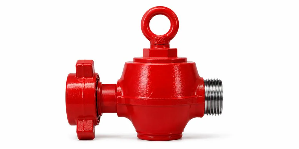 Cactus Flow Control swing check valve on a white background