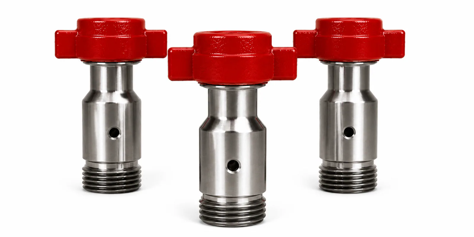 Red Data Header on a white background