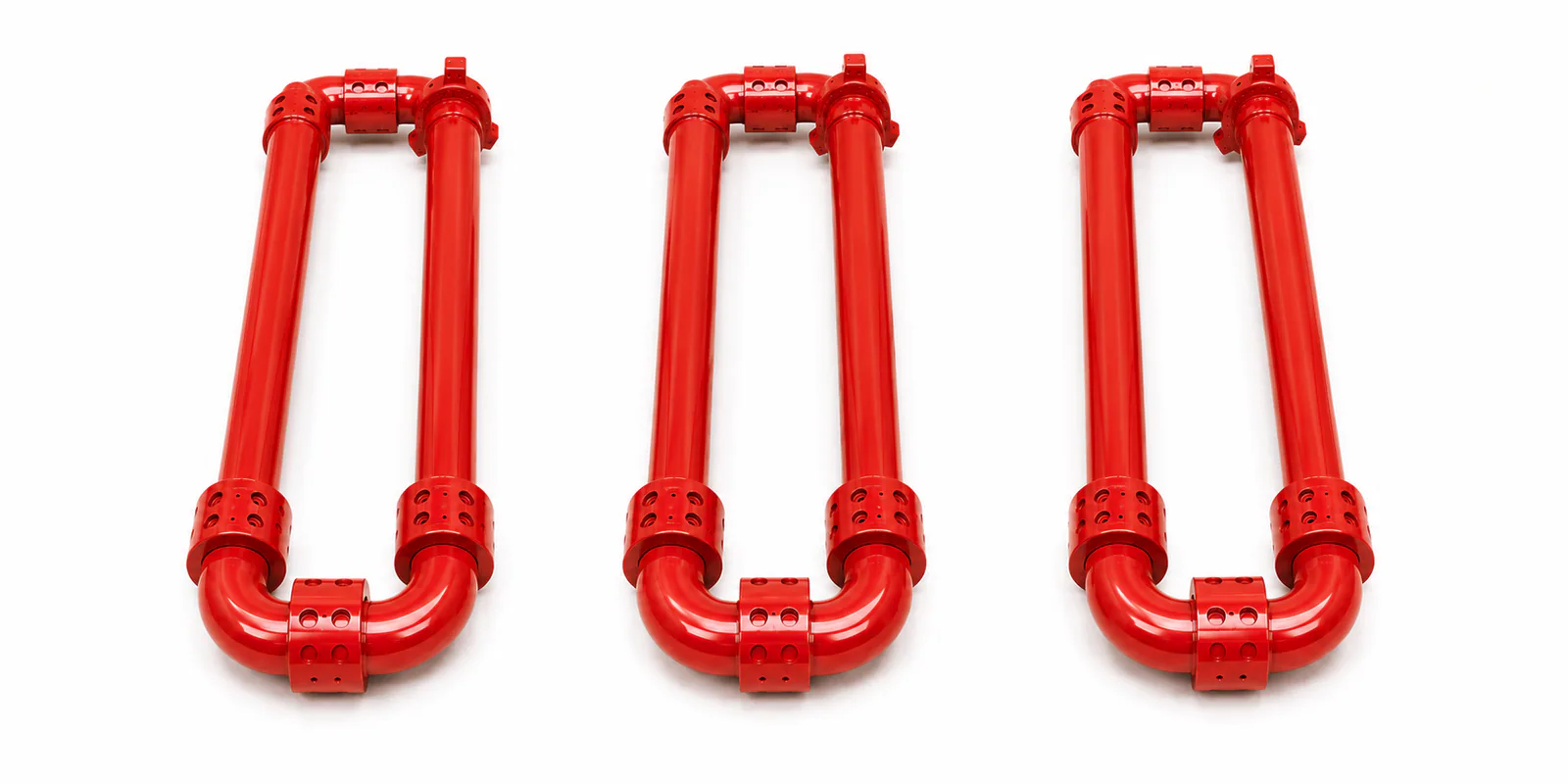 Red Hose Loop assembly on a white background