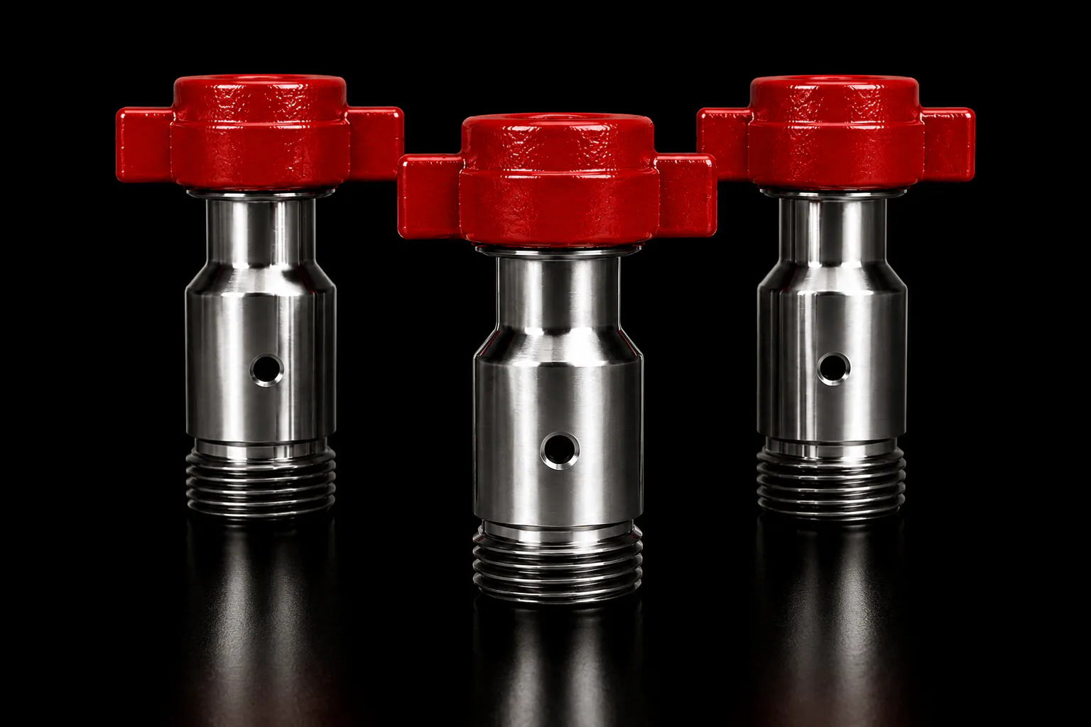 Red Data Header on a black background