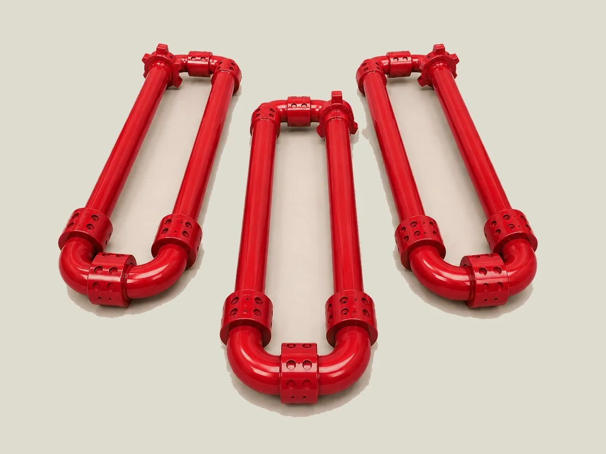 Cactus Flow Control hose loops and swivel joints