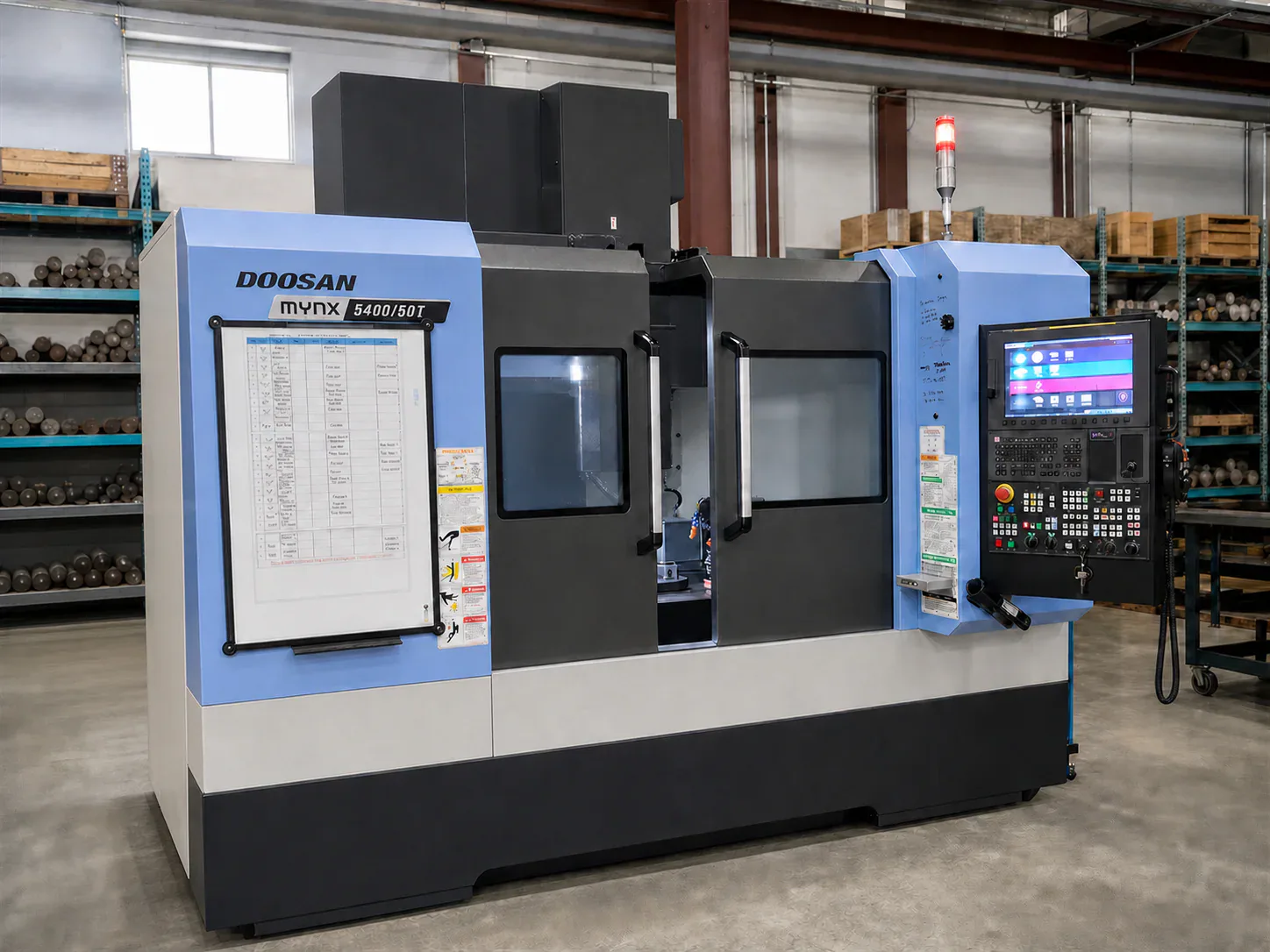 Doosan MYNX 5400/50 II vertical machining center