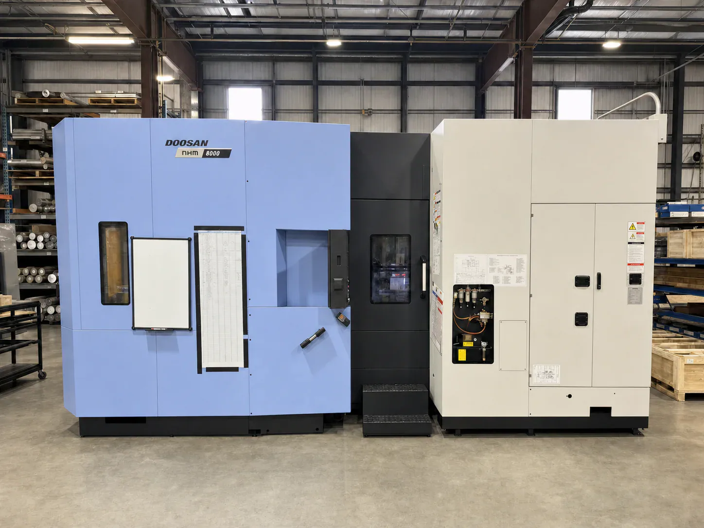 Doosan NHM 8000 horizontal machining center